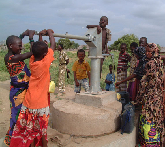 Kora Community Outreach Asako water pump